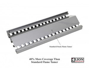 Lion Premium Ceramic Heat Tubes with Vented Flame Tamer Tray